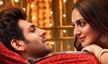 Kartik Aaryan and Kiara Advani Set to Dance to 'Sun Sajni' Garba Tune in Satyaprem Ki Katha - Teaser Revealed: Bollywood Update