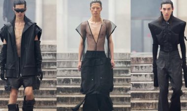 Rick Owens Unveils Spring/Summer 2024 Collection at Paris Fashion Week