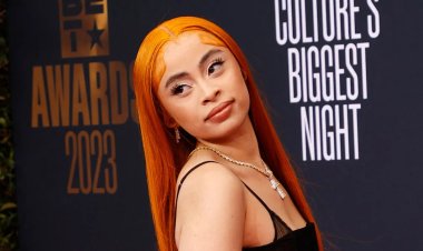 Ice Spice Rocks the BET Awards with a Dazzling Sheer Corset Dress, Leaving the Visible-Bra Trend in Awe