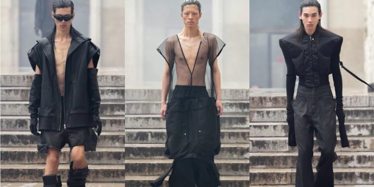 Rick Owens Unveils Spring/Summer 2024 Collection at Paris Fashion Week