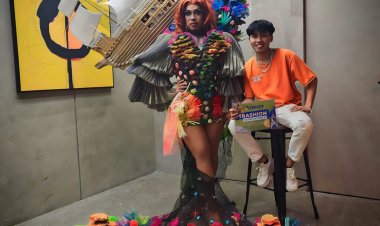 Cebuano Designer's Innovative Trash-to-Fashion Creation Captures Attention