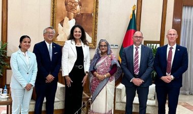 U.S. Under Secretary of State Uzra Zeya Meets with the PM of Bangladesh