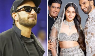 "Bollywood Star Ranveer Singh Unveils Exclusive Behind-The-Scenes Footage from Manish Malhotra’s Show"