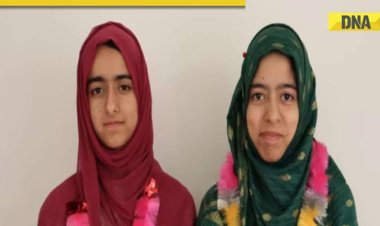 Kashmiri Twins, Syed Tabia and Syed Bisma, Achieve NEET Success, Clearing Medical Entrance in First Attempt