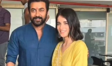 "Bollywood News: Radhika Madan Extends Birthday Wishes to Soorarai Pottru Star Suriya"