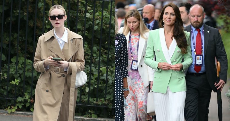 Top Celebrity Fashion Highlights at Wimbledon 2023