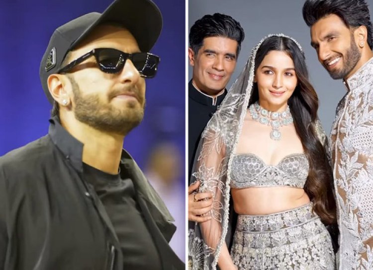 "Bollywood Star Ranveer Singh Unveils Exclusive Behind-The-Scenes Footage from Manish Malhotra’s Show"