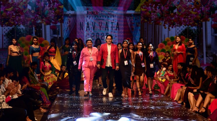 'Navyata 2023': INIFD Bhubaneswar's Stunning Annual Design Show Embraces the Essence of Fashion