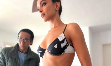 Deepika Padukone Sets the Internet Abuzz with Stunning Monochrome Bikini Shot, Ranveer Singh Responds: Bollywood Buzz