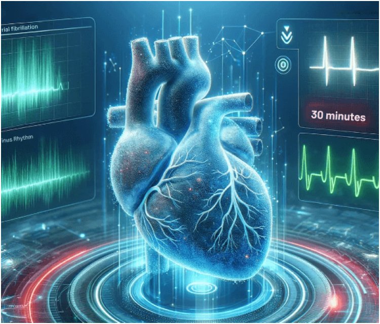 AI Model Forecasts Irregular Heartbeat 30 Minutes in Advance