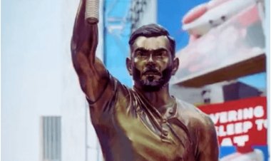 Virat Kohli Phenomenon: Times Square Celebrates Indian Cricket Icon with Life-Size Statue and Grand Tribute