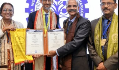 Dr. Sundar Pichai and Wife Anjali Pichai Receive Top Honors from IIT Kharagpur
