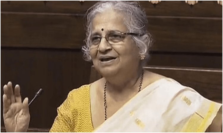 Sudha Murty Addresses Rajya Sabha, Raises 2 Key Issues in Maiden Speech