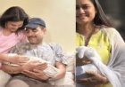 ‘Bade Papa’ Pankaj Tripathi Beams Holding Paritosh Tripathi’s Baby as Wife Mridula Joins in the Joy